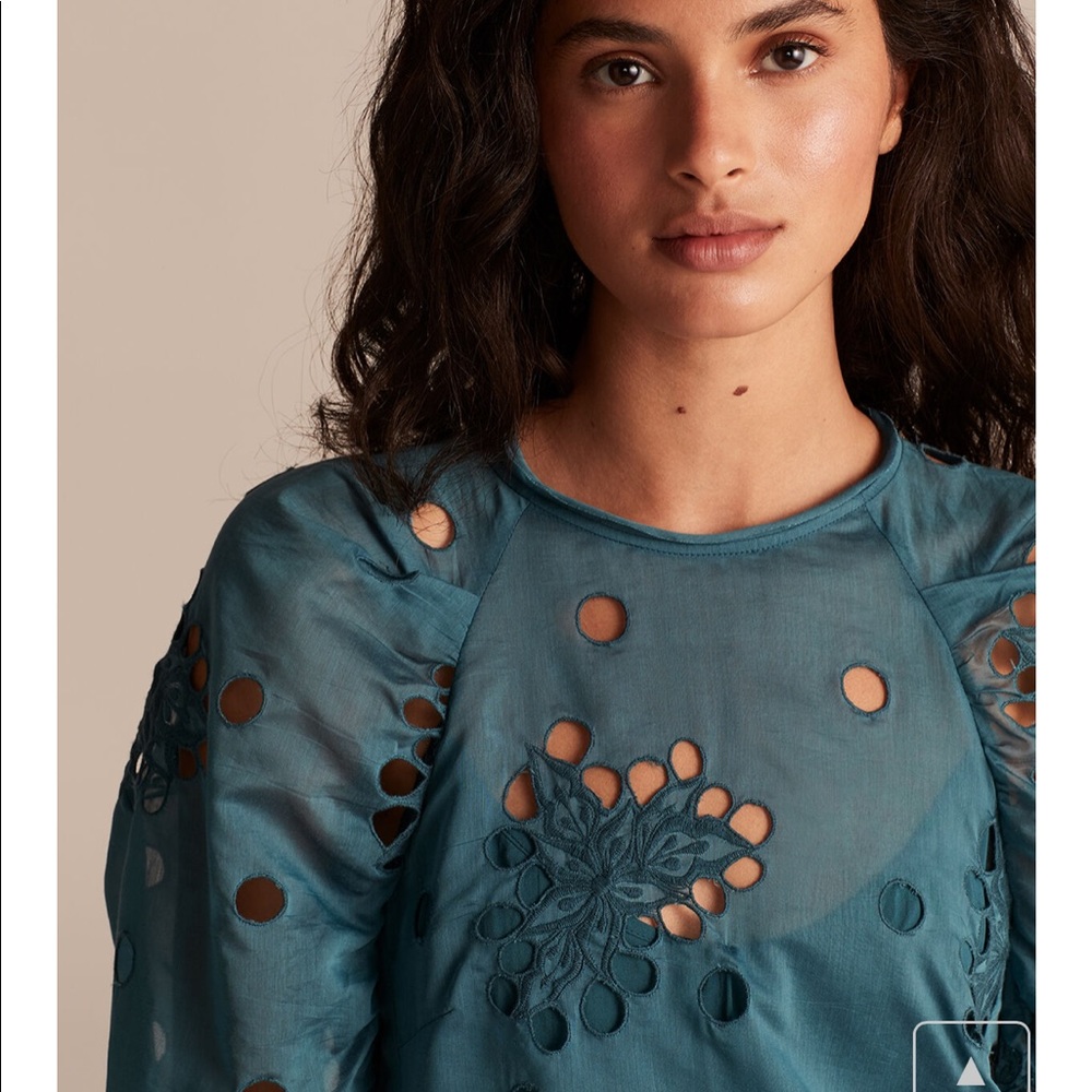NWT Rebecca Taylor Honeysuckle top - Picture 2 of 6